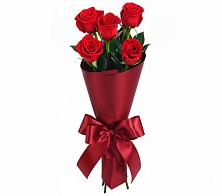 Букет 5 Красных роз Эдлесс Лав в Рассыльной
