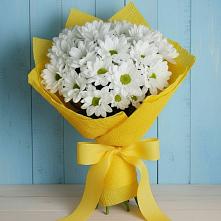 Букет цветов из:  Хризантемы #REPLACE_PRED# Рассыльной