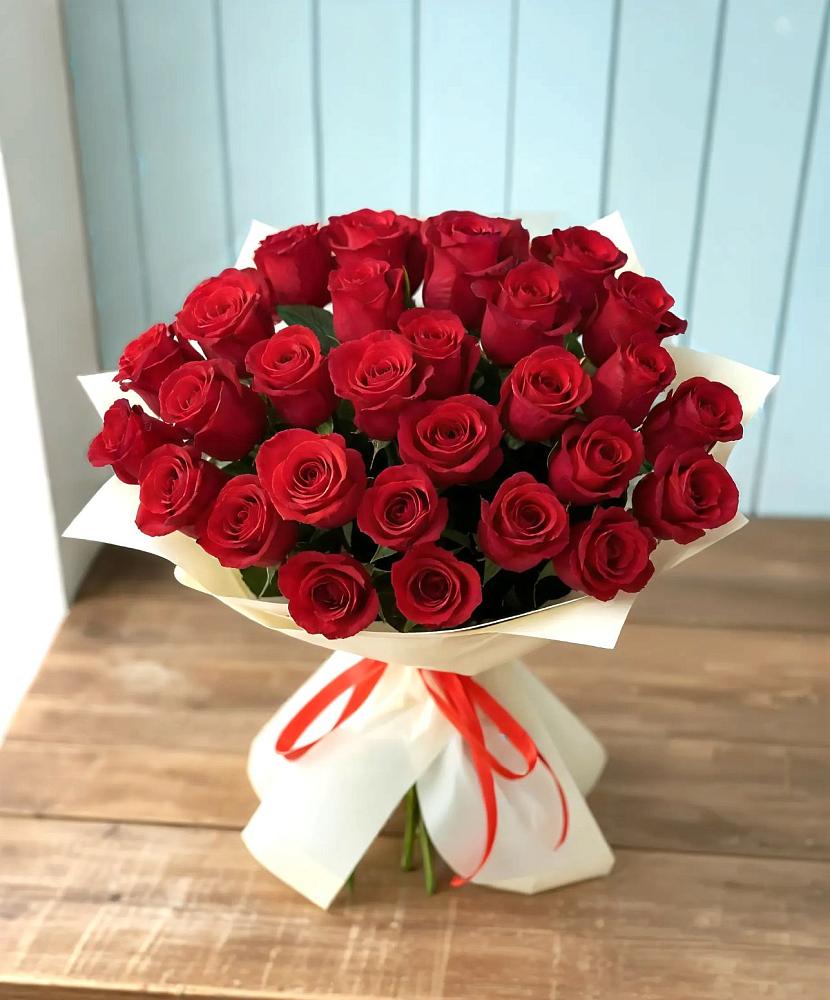 Букет 29 Красных роз в Рассыльной