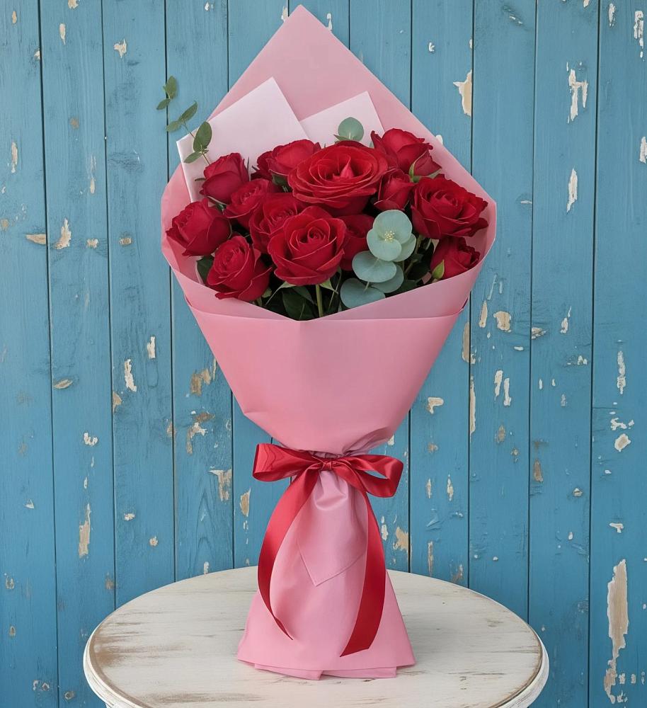 Букет цветов из: Розы в Рассыльной