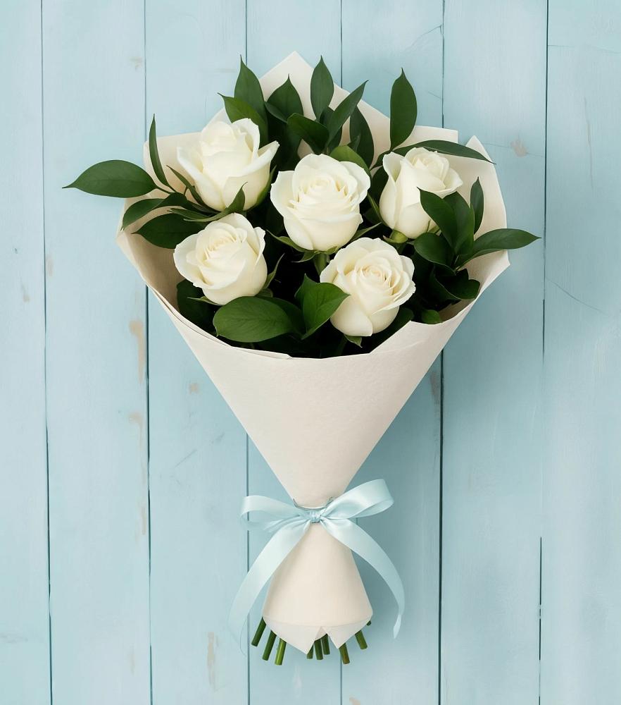 Букет цветов из: Розы в Рассыльной