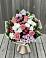 Букет цветов из: Альстромерии, Гвоздики, Розы и Хризантемы в Рассыльной