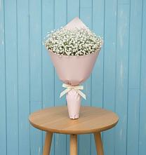 Букет цветов из:  Гипсофила в Рассыльной