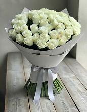 Букет 35 Белых роз в Рассыльной