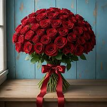 Букет Красные розы Блэк Меджик в Рассыльной