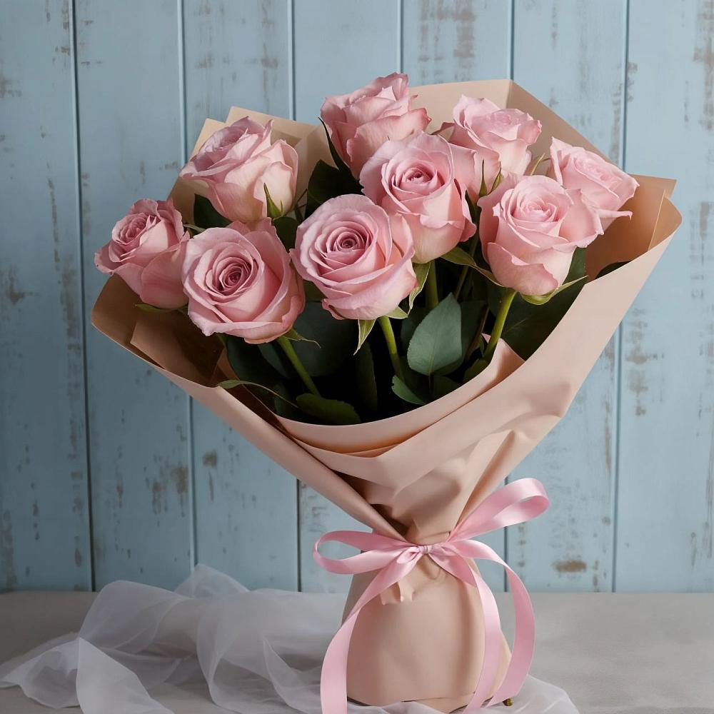 Букет цветов из: Розы в Рассыльной