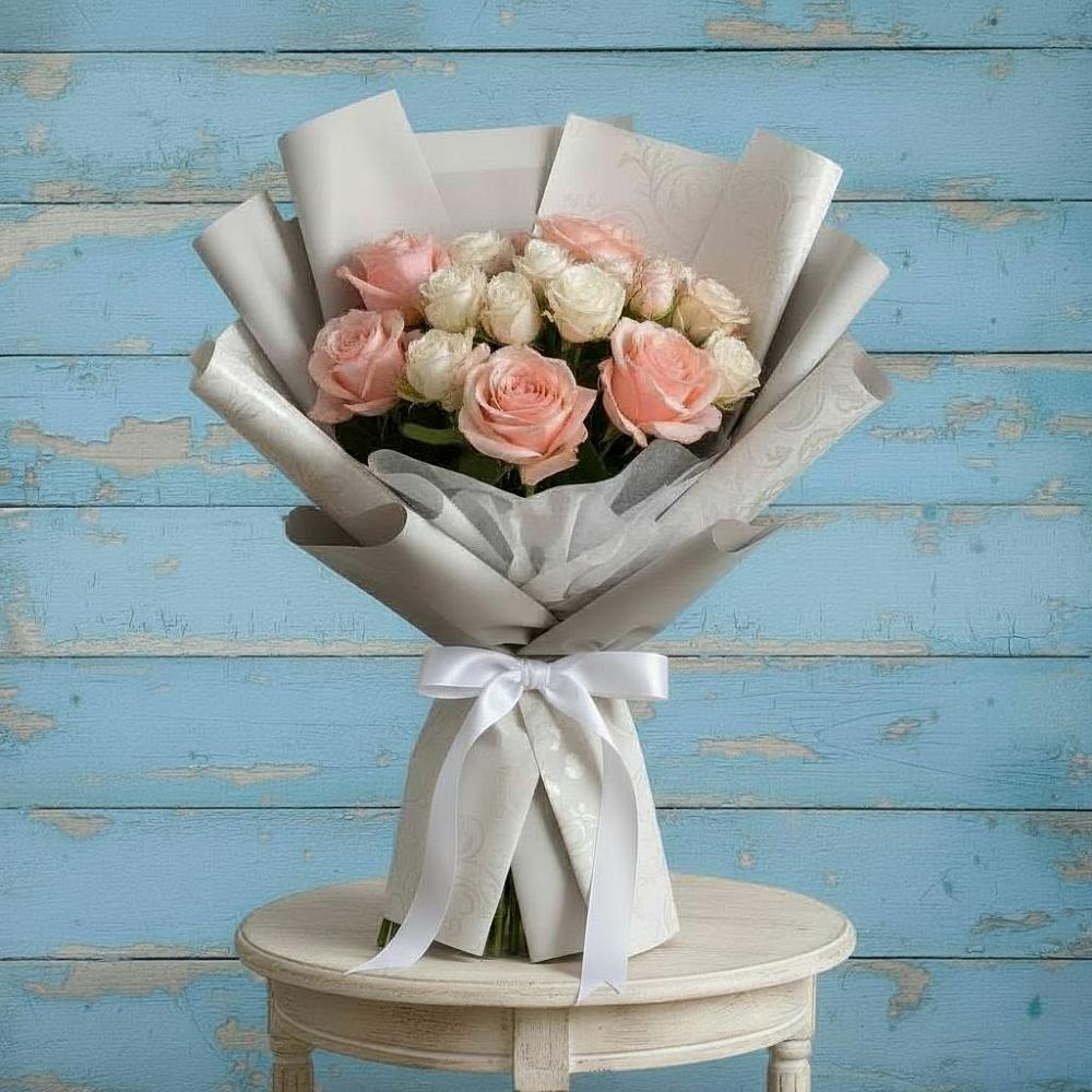 Букет цветов из: Розы в Рассыльной