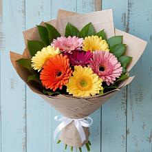 Букет цветов из:  Герберы в Рассыльной