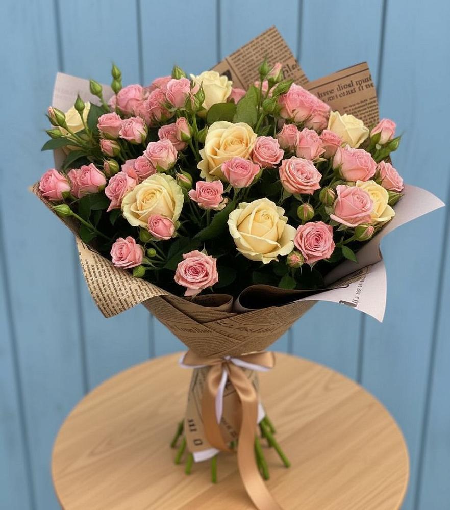 Букет цветов из: Розы в Рассыльной