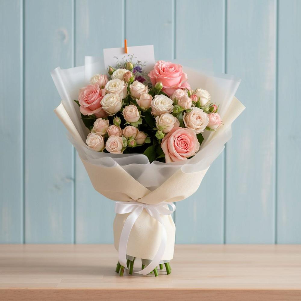 Букет цветов из: Розы в Рассыльной