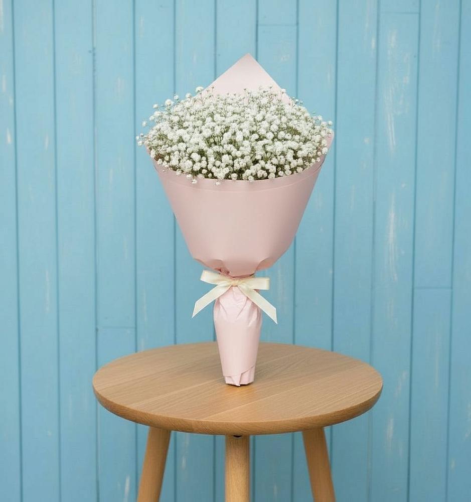 Букет цветов из: Гипсофила в Рассыльной