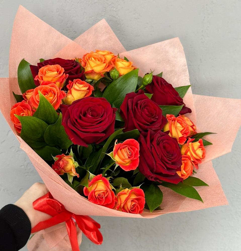 Букет Любовь и восторг в Рассыльной