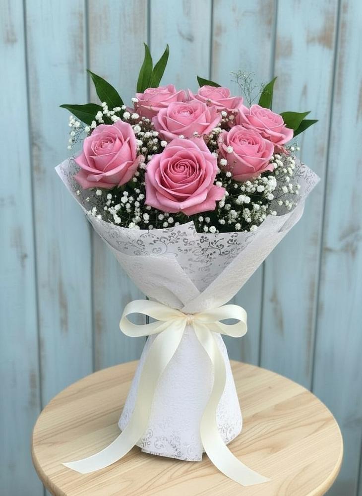 Букет цветов из: Розы в Рассыльной