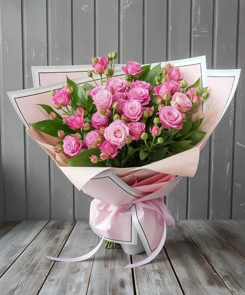 Букет Розовый кустик в Рассыльной