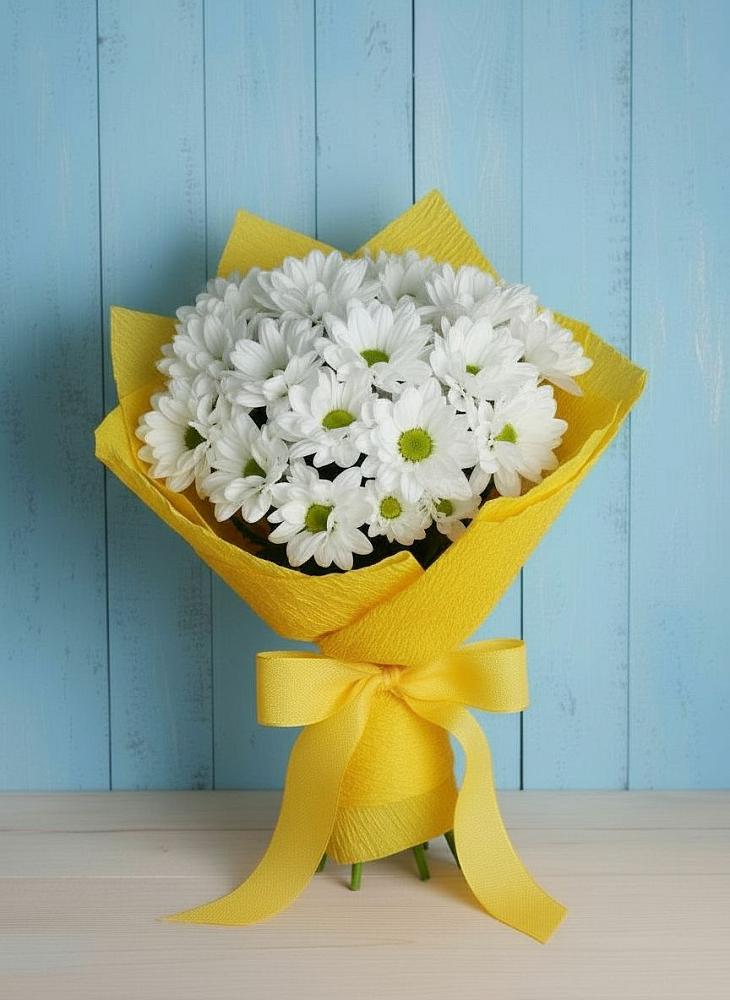 Букет цветов из: Хризантемы в Рассыльной