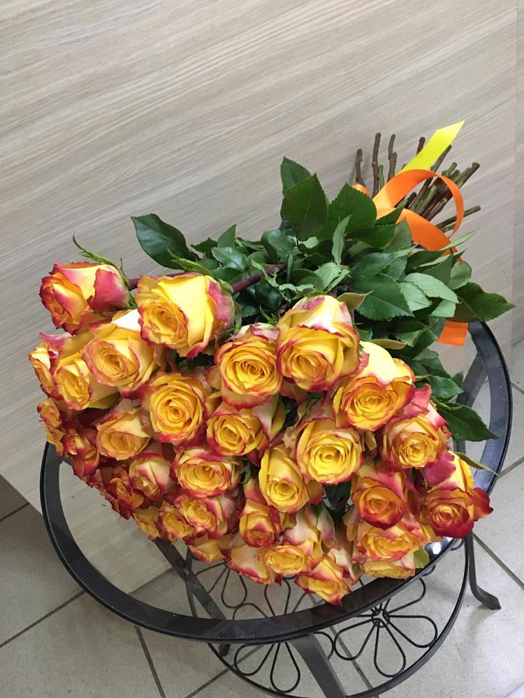 Букет Желтые розы в Рассыльной