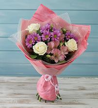 Букет цветов из:  Герберы в Рассыльной