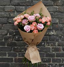 Букет цветов из:  Розы в Рассыльной
