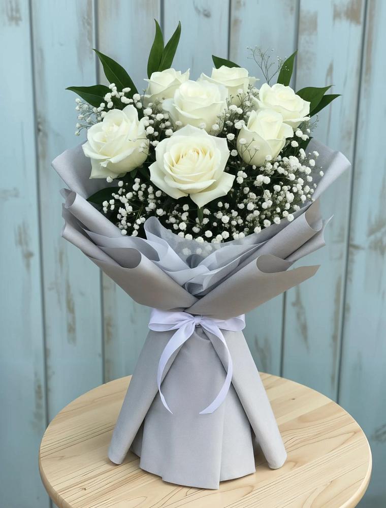 Букет цветов из: Розы в Рассыльной