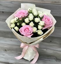 Букет цветов из:  Розы в Рассыльной