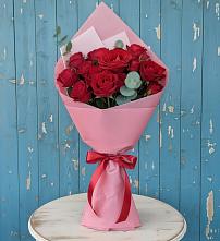 Букет цветов из:  Розы в Рассыльной