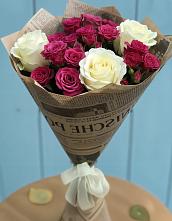 Букет цветов из:  Розы в Рассыльной