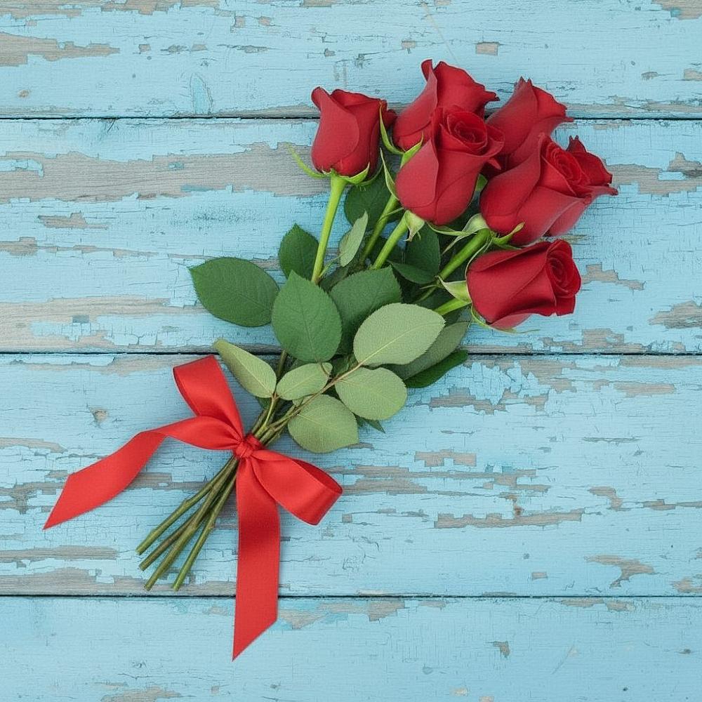 Букет Красные розы в Рассыльной