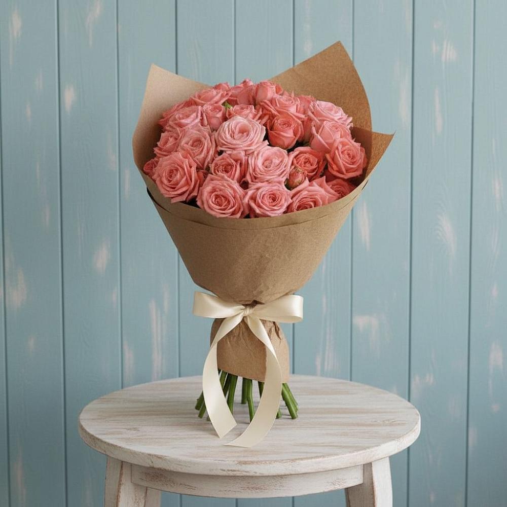 Букет цветов из: Розы в Рассыльной