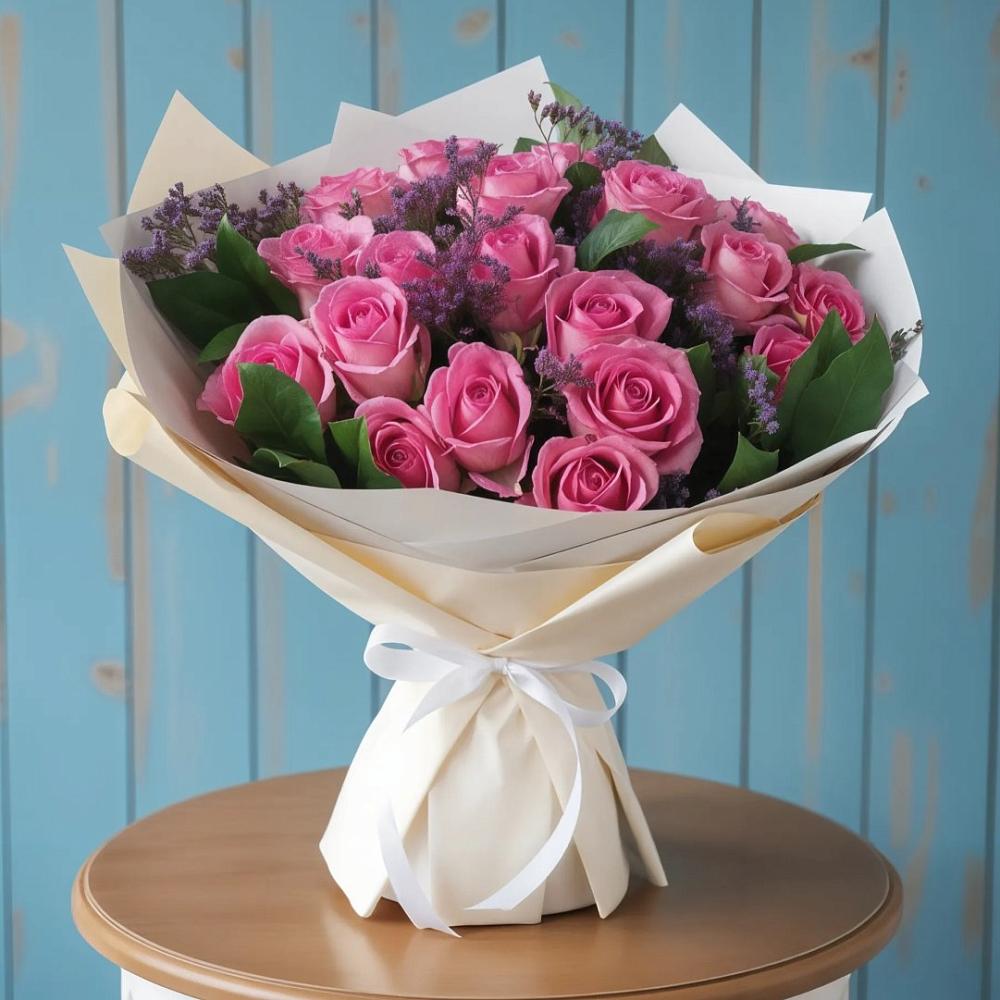 Букет цветов из: Розы в Рассыльной