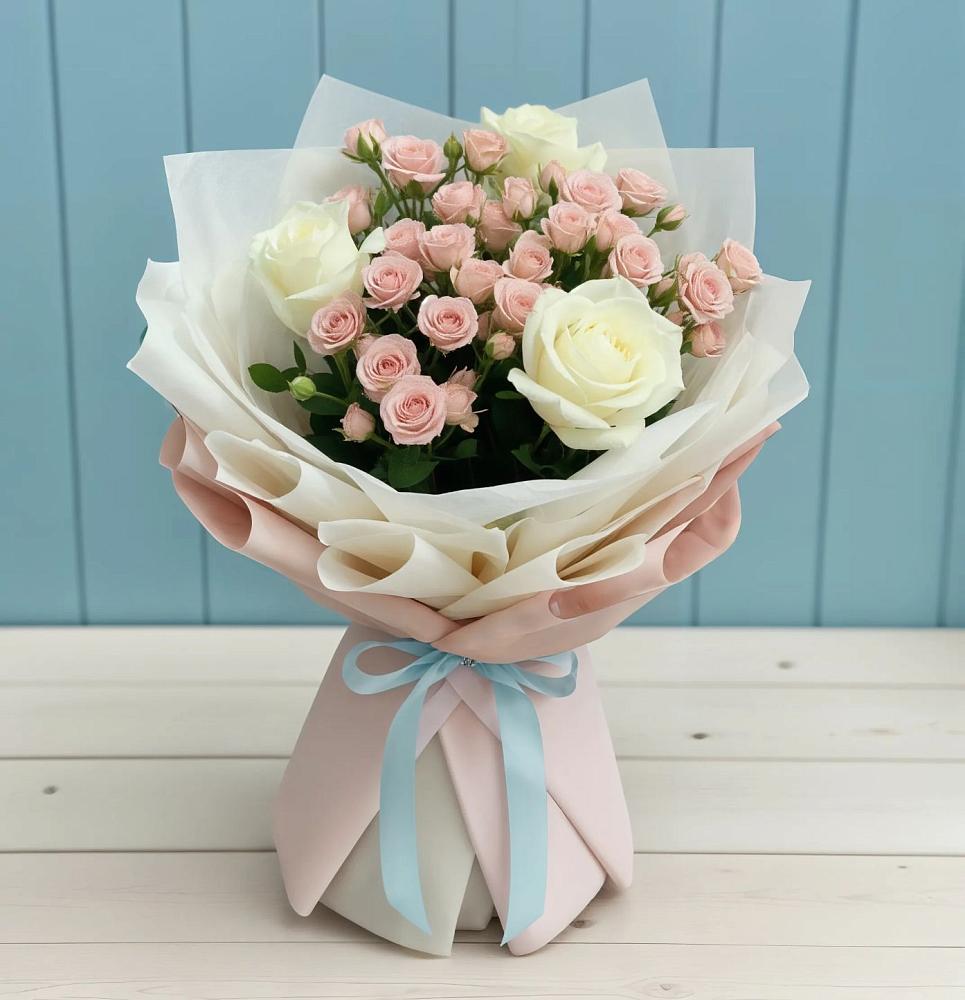 Букет цветов из: Розы в Рассыльной