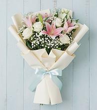 Букет цветов из:  Лилии в Рассыльной