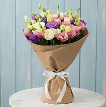 Букет цветов из:  Лизиантусы в Рассыльной