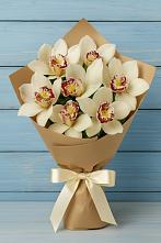 Букет цветов из:  Орхидеи и Розы в Рассыльной